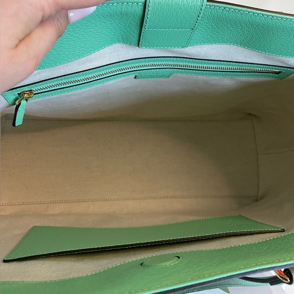 NWT GUCCI Ophidia Miami Straw Medium Straw tote bag GG Raffia - Picture 10 of 12